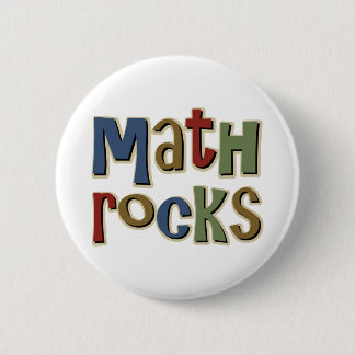 Badge Rond 5 Cm Roches de maths