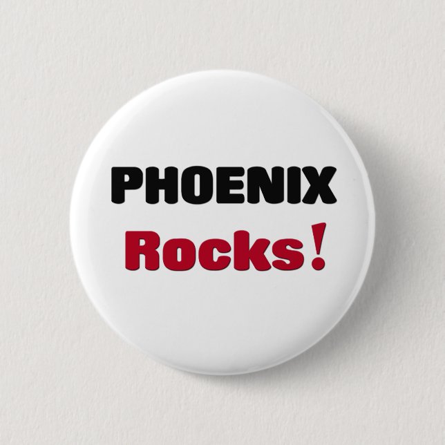 Badge Rond 5 Cm Roches de Phoenix (Devant)