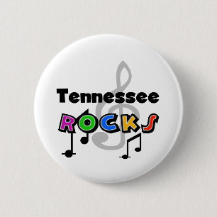 Badge Rond 5 Cm Roches du Tennessee