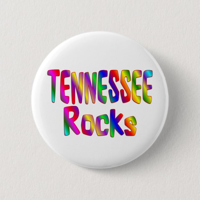 Badge Rond 5 Cm Roches du Tennessee (Devant)