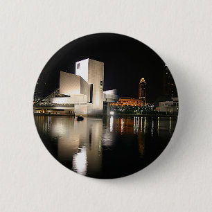 Badge Rond 5 Cm Rock and Roll Hall of Fame & Museum, Cleveland OH