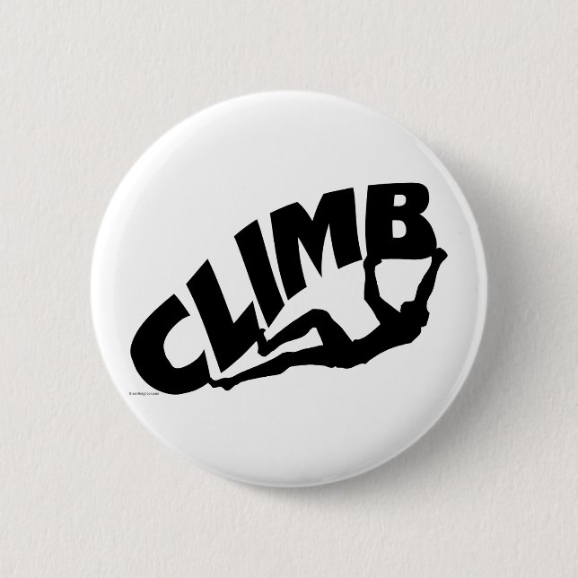 Badge Rond 5 Cm Rock Bouldering (Devant)