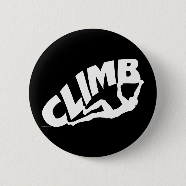 Badge Rond 5 Cm Rock Bouldering (Devant)