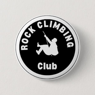 Badge Rond 5 Cm Rock escalade club