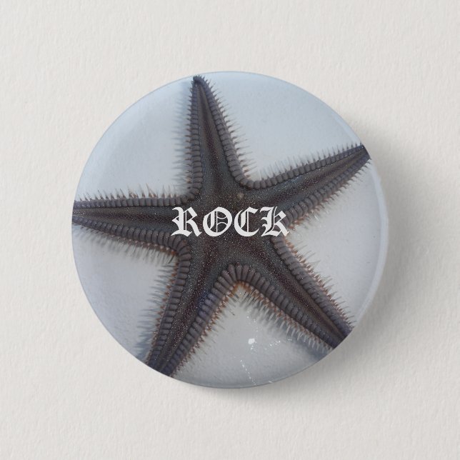 Badge Rond 5 Cm Rockstar (Devant)