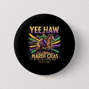 Badge Rond 5 Cm Rodeo Parade Festive porter costume Vintage Yee Ha