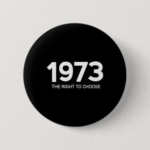 Badge Rond 5 Cm Roe vwadepro choisit le droit de choisir