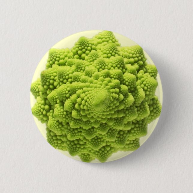 Badge Rond 5 Cm romanesco-phi (Devant)
