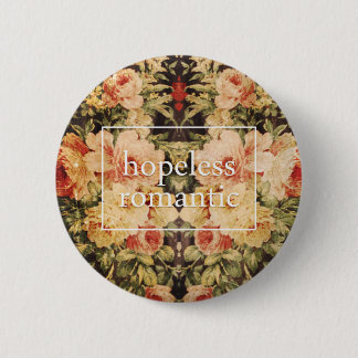 Badge Rond 5 Cm Romantique désespéré