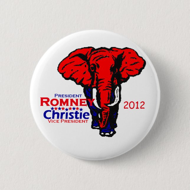 Badge Rond 5 Cm Romney Christie (Devant)
