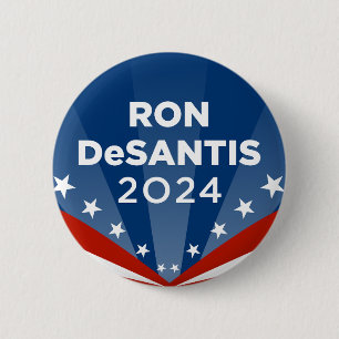 Badge Rond 5 Cm Ron DeSantis 2024