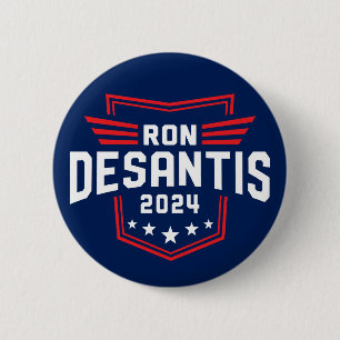 Badge Rond 5 Cm Ron Desantis 2024 pour l'élection présidentielle