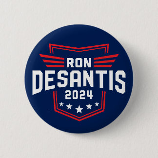 Badge Rond 5 Cm Ron Desantis 2024 pour l'élection présidentielle