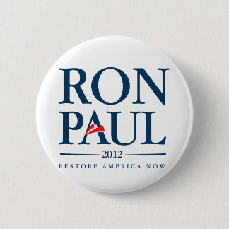 Badge Rond 5 Cm Ron Paul 2012