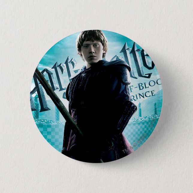 Badge Rond 5 Cm Ron Weasely (Devant)