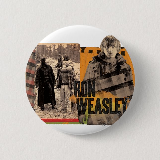 Badge Rond 5 Cm Ron Weasley 6 (Devant)