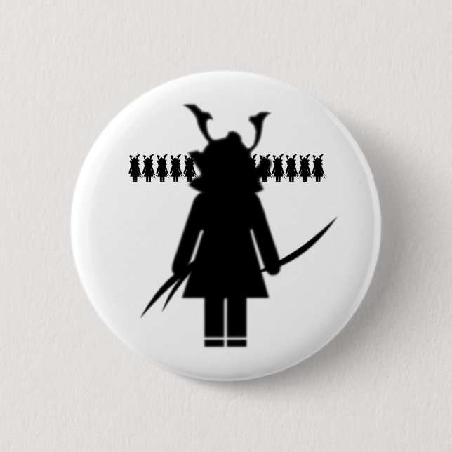 Badge Rond 5 Cm Ronin (Devant)