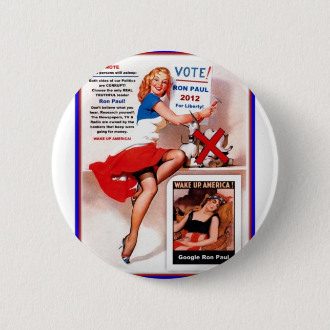 Badge Rond 5 Cm RonPAUL00.JPG (Devant)