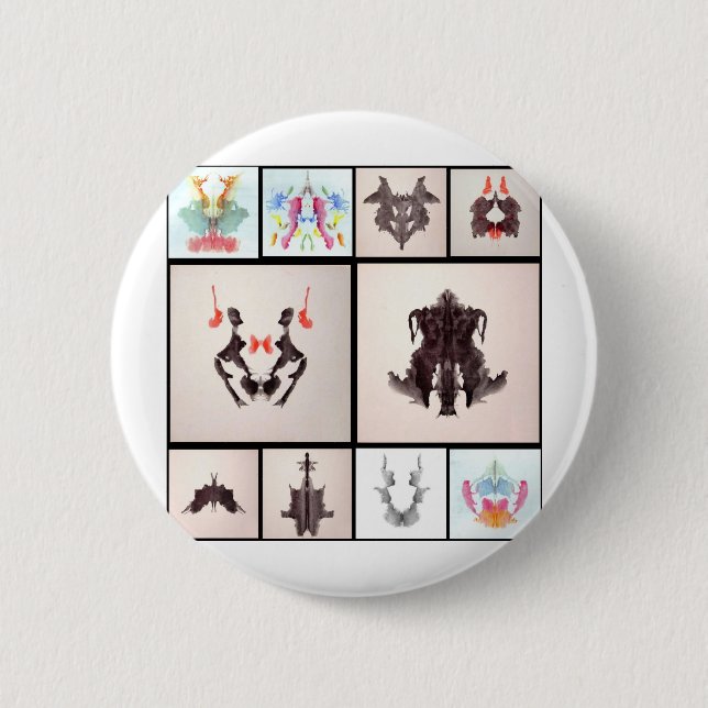 Badge Rond 5 Cm Ror tout le Coll trois (Devant)