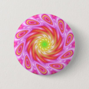Badge Rond 5 Cm Rosâtre