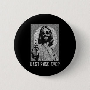 Badge Rond 5 Cm Rosc Pâques Jésus Infirmière Docteur Chirurgien
