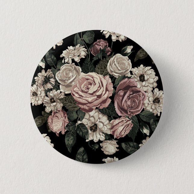 Badge Rond 5 Cm rose (Devant)