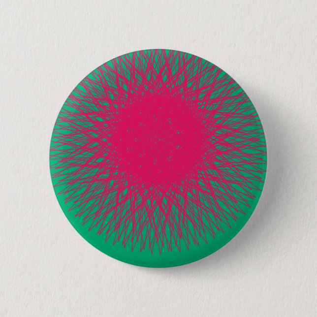 Badge Rond 5 Cm rose abstrait (Devant)