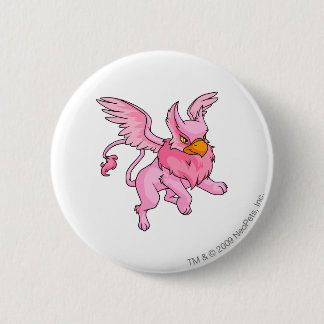 Badge Rond 5 Cm Rose d'aire
