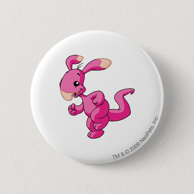 Badge Rond 5 Cm Rose de Blumaroo (Devant)