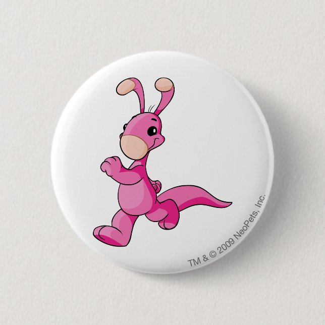 Badge Rond 5 Cm Rose de Blumaroo (Devant)