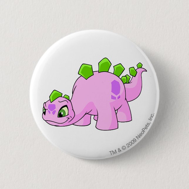 Badge Rond 5 Cm Rose de Chomby (Devant)