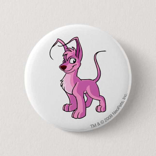 Badge Rond 5 Cm Rose de Gelert (Devant)