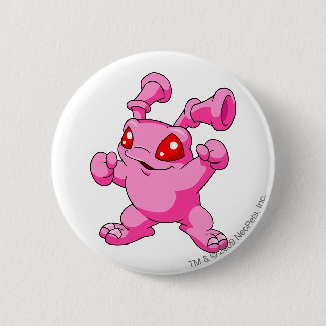 Badge Rond 5 Cm Rose de Grundo (Devant)