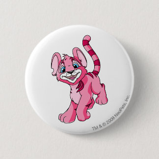 Badge Rond 5 Cm Rose de Kougra