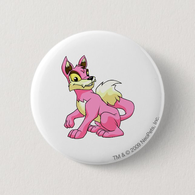 Badge Rond 5 Cm Rose de Lupe (Devant)