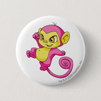 Badge Rond 5 Cm Rose de Mynci