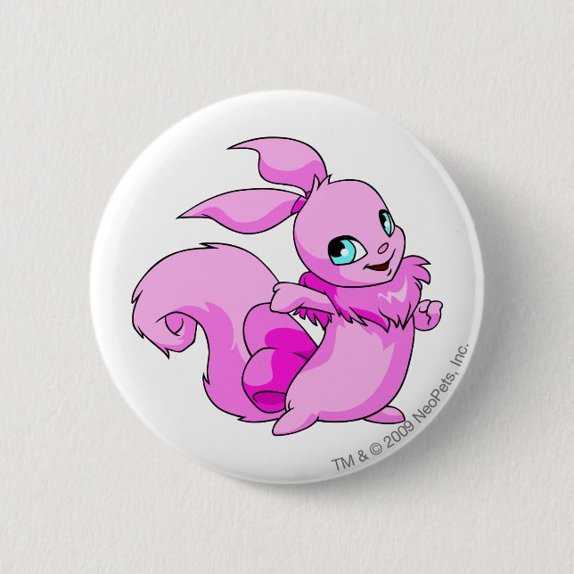 Badge Rond 5 Cm Rose d'Usul (Devant)