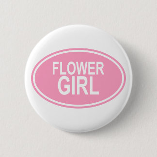 Badge Rond 5 Cm Rose ovale de FlowerGirlWedding