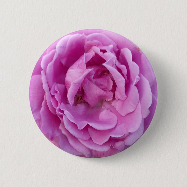 Badge Rond 5 Cm Rose violet violet (Devant)