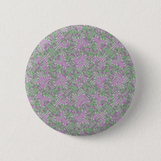 Badge Rond 5 Cm Rosettes (Devant)