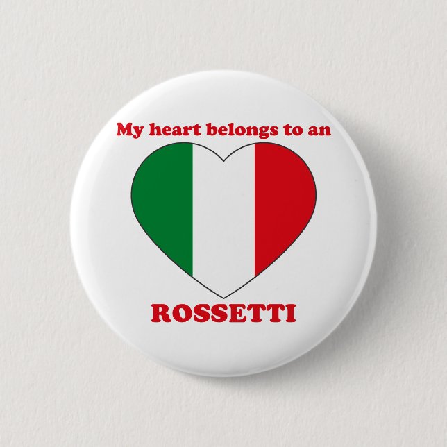 Badge Rond 5 Cm Rossetti (Devant)