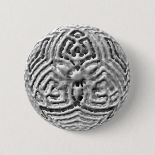 Badge Rond 5 Cm Roue - 3D