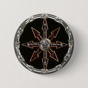 Badge Rond 5 Cm roue de chaos
