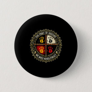 Badge Rond 5 Cm Roue de médecine sensibilisation mmiw la partie de
