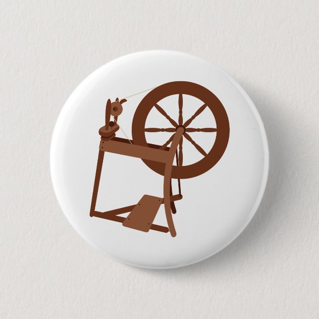 Badge Rond 5 Cm Roue tournante (Devant)
