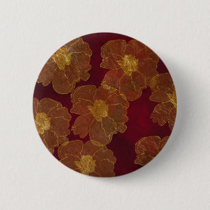 Badge Rond 5 Cm Rouge