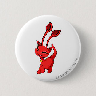 Badge Rond 5 Cm Rouge d'Aisha