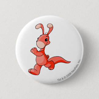 Badge Rond 5 Cm Rouge de Blumaroo