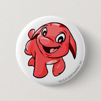 Badge Rond 5 Cm Rouge de Pooogle