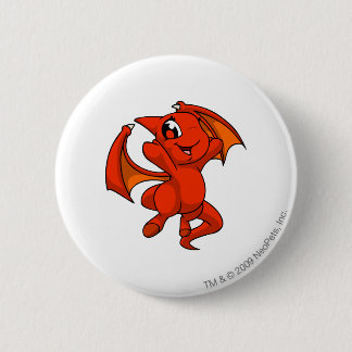 Badge Rond 5 Cm Rouge de Shoyru